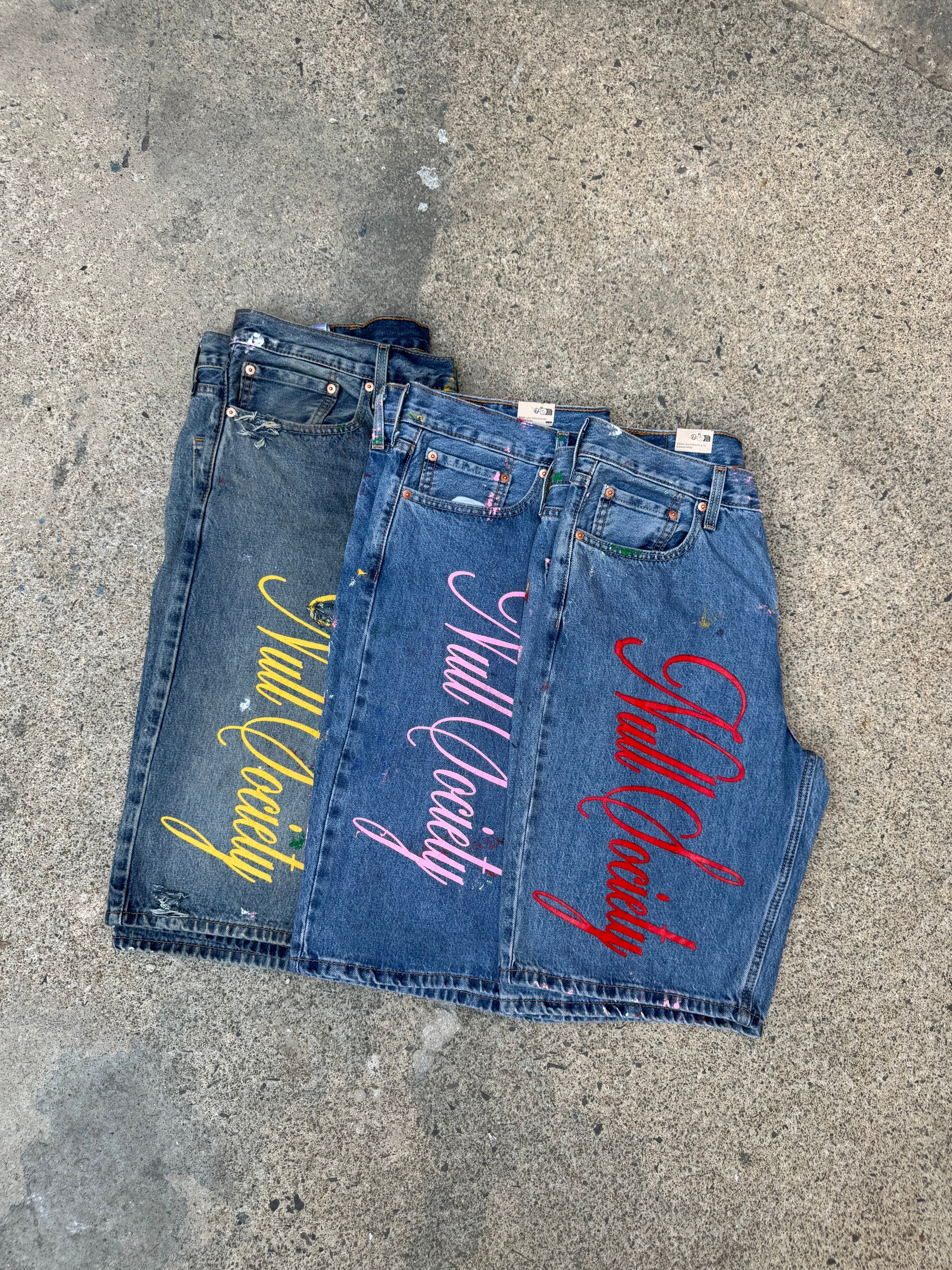 Virgin Mary One-of-One Levi’s® Shorts