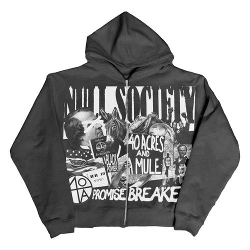 "40 ACRES" ZIP HOODIE