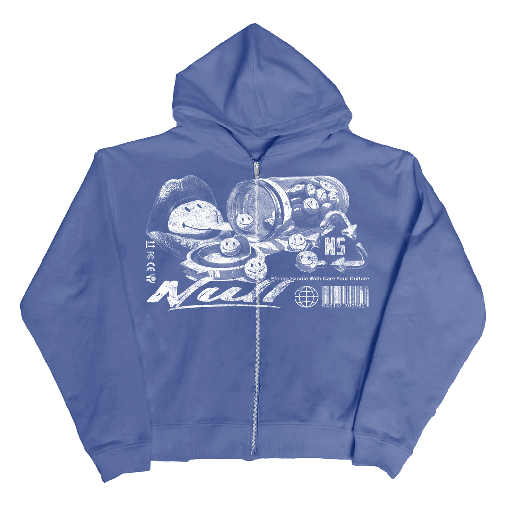 "PILL" ZIP HOODIE