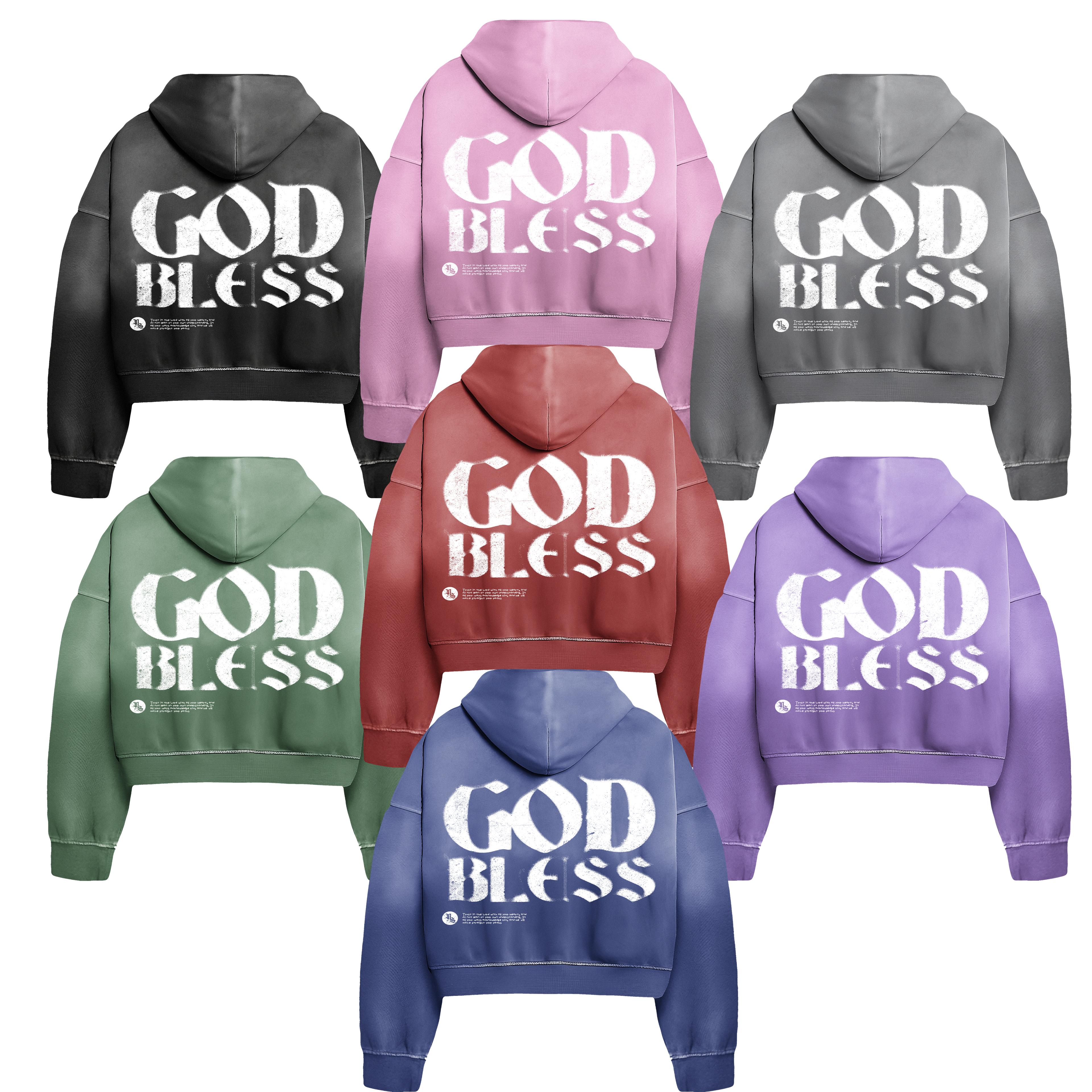 "GOD BLESS" HOODIE