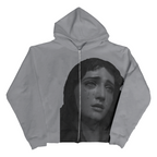 "VIRGIN MARY" ZIP HOODIE