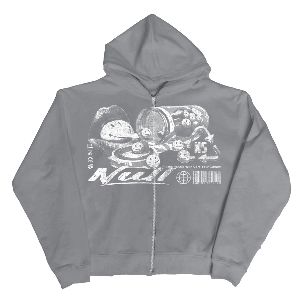 "PILL" ZIP HOODIE