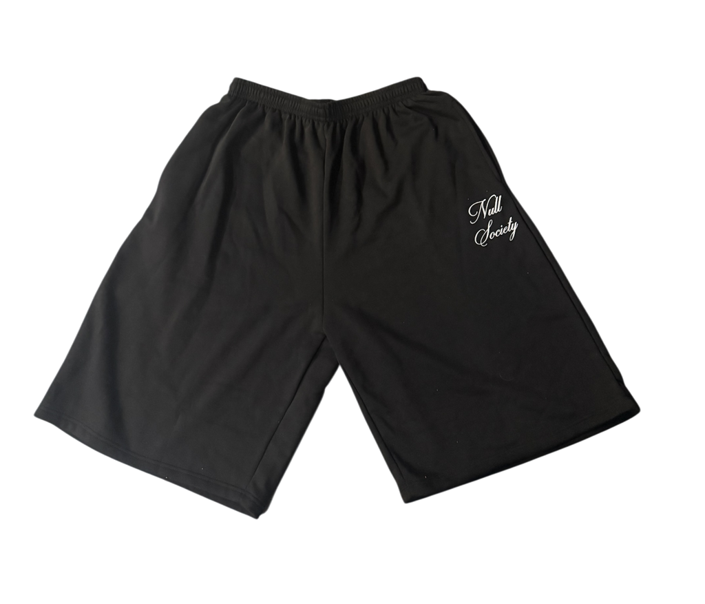 “CURSIVE LOGO” OVERSIZED SHORTS