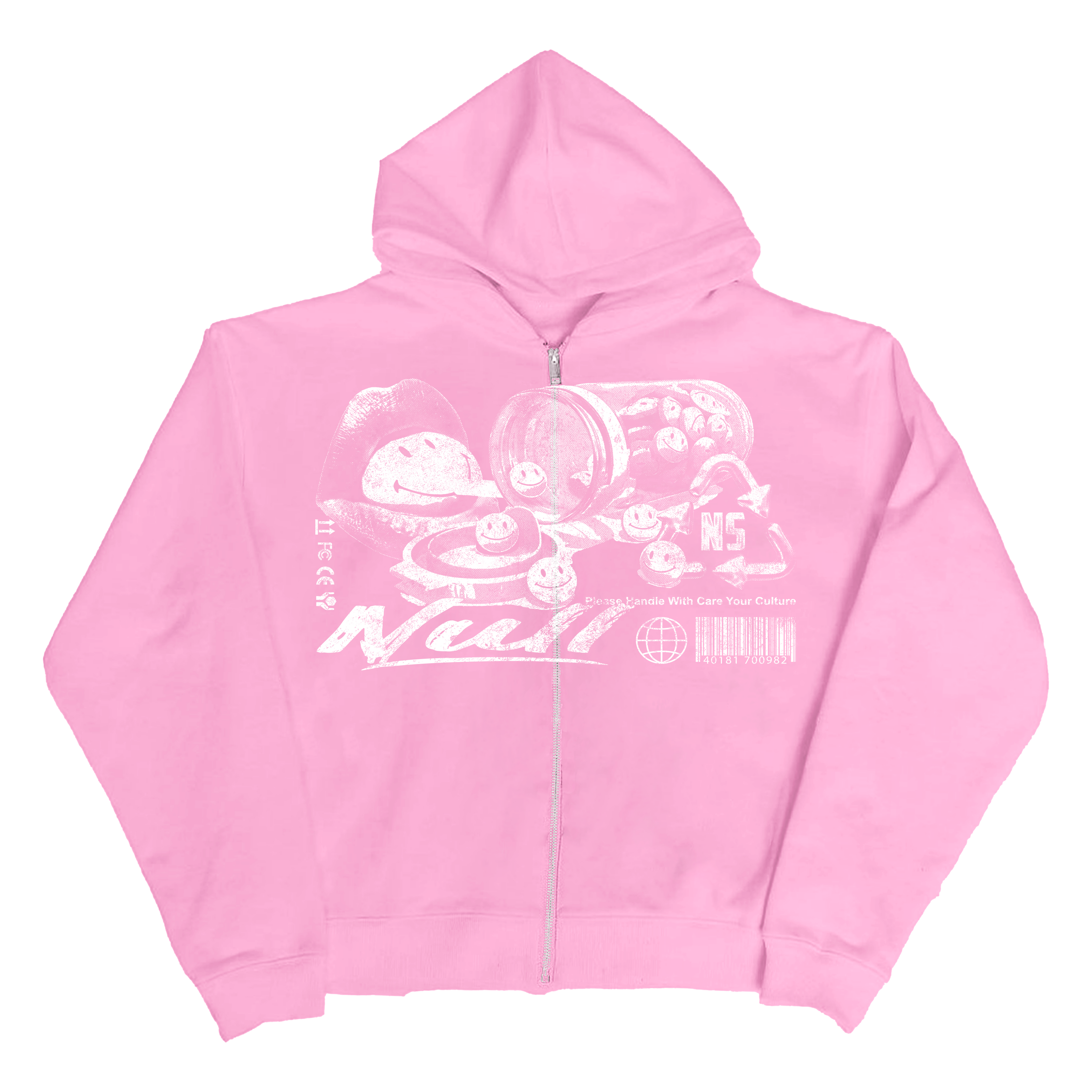 "PILL" ZIP HOODIE