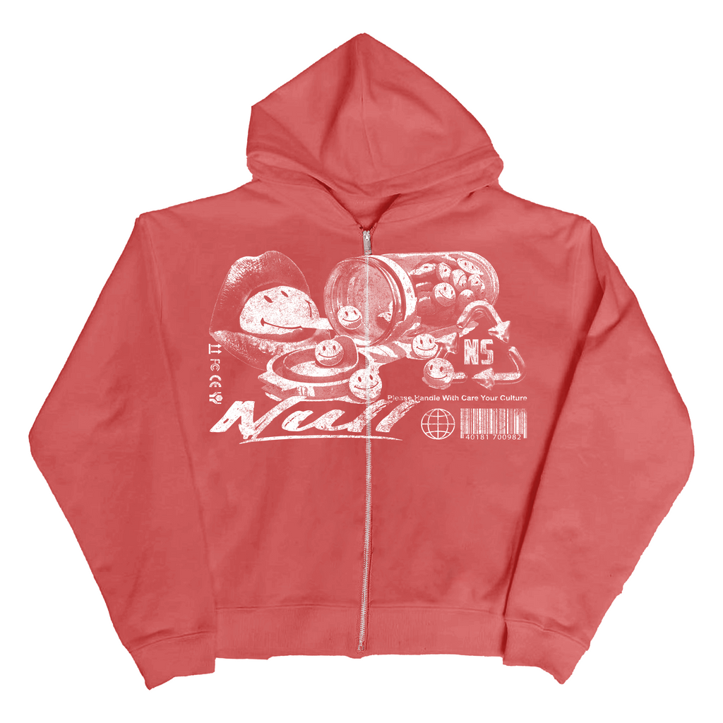 "PILL" ZIP HOODIE