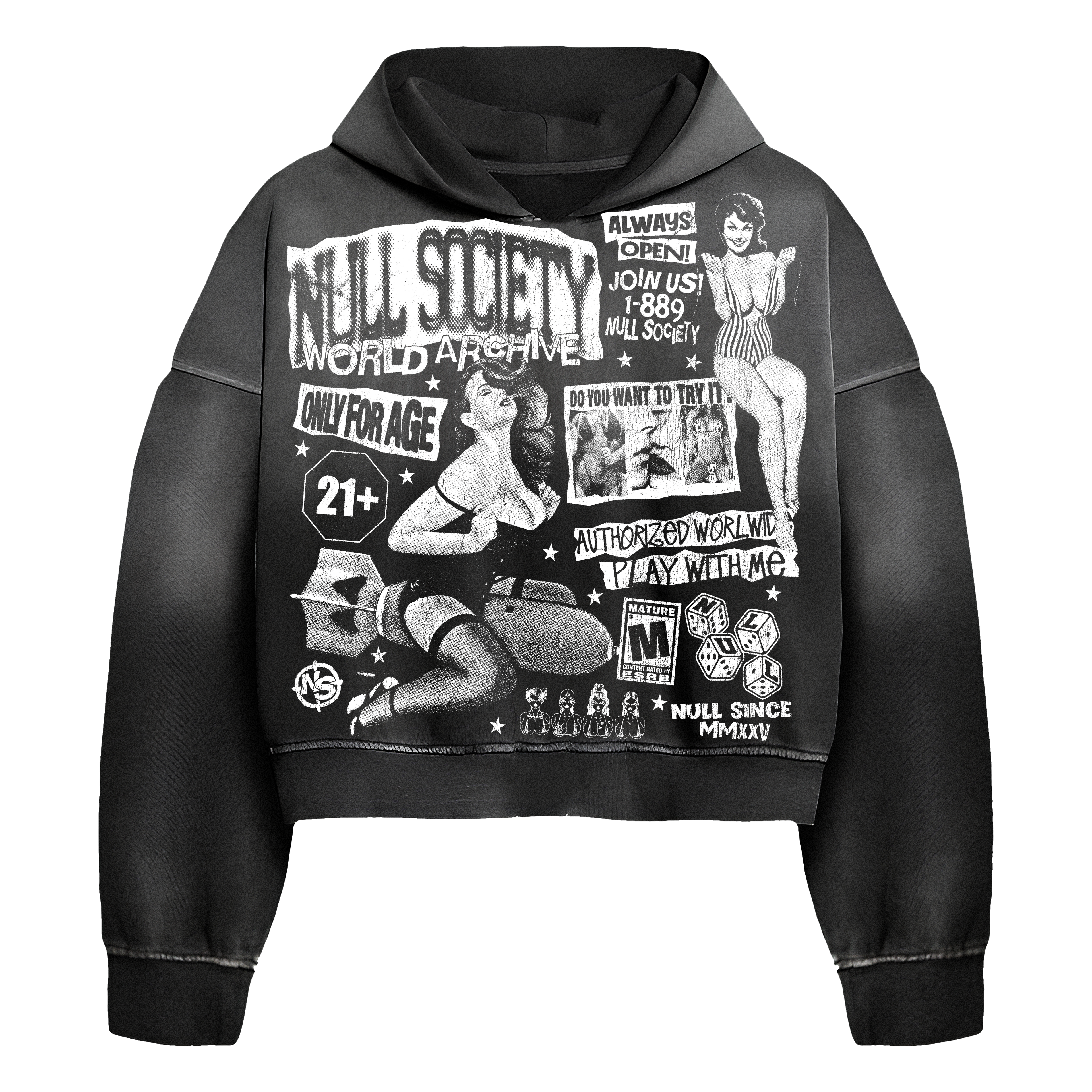 "GIRL VINTAGE" HOODIE