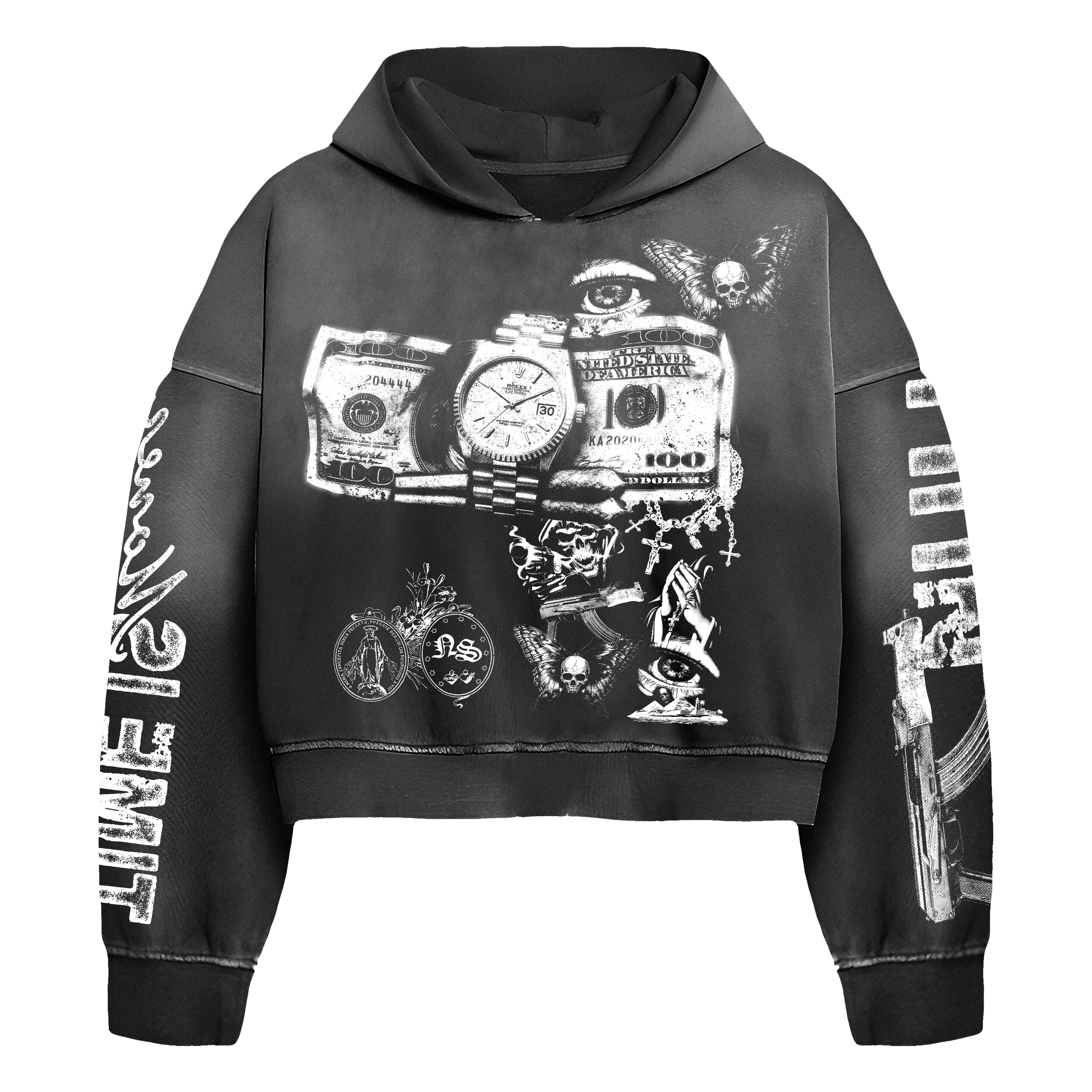 "TIME IS MONEY" HOODIE